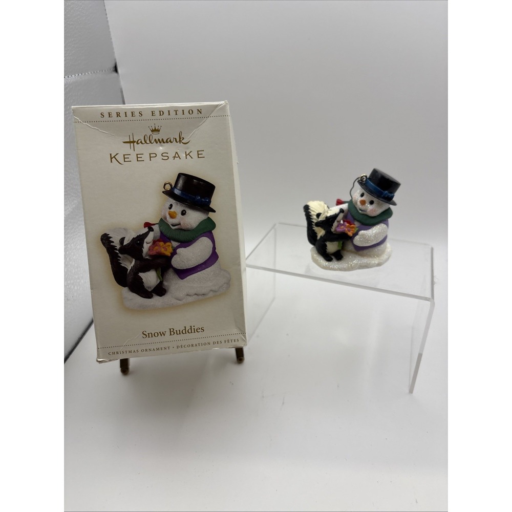 Hallmark Keepsake Series~Snow Buddies Christmas Ornament~2006~9th In Series